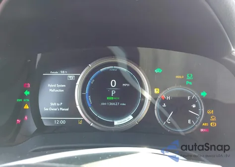 2018 Lexus Rx 450H F Sport из США, поврежденный, VIN 2T2BGMCA6JC026122